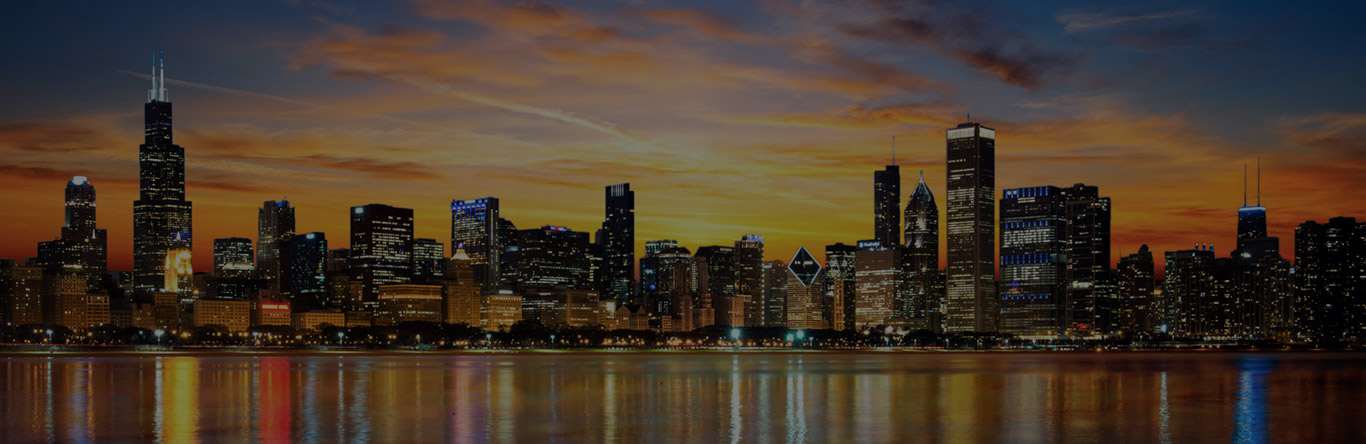 HeroImage Chicago skyline from Lake Michigan